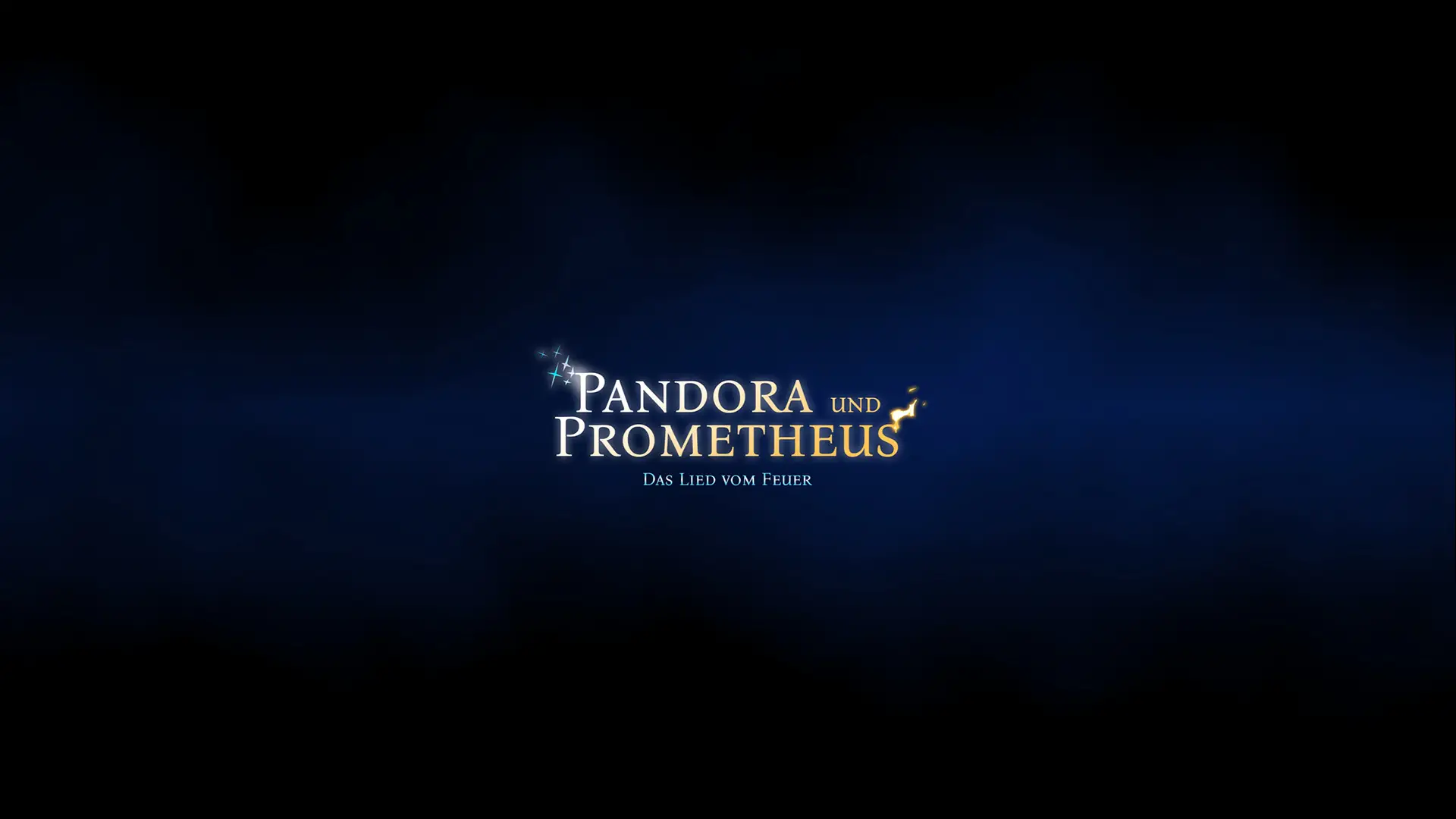 Pandora und Prometheus -Schriftzug